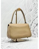 COACH CODY FLAP SHOULDER AND CROSSBODY BAG IN BEIGE PEBBLED LEATHER