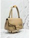 COACH CODY FLAP SHOULDER AND CROSSBODY BAG IN BEIGE PEBBLED LEATHER