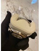 (LIKE NEW) 2012 ROLEX DAYTONA REF 116523 HALF 18K 750 YELLOW GOLD WHITE DIAMOND DIAL 40MM AUTOMATIC WATCH  