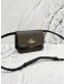 COACH BRYNN FLAP CROSSBODY BAG IN BROWN BLACK CANVAS AND CALFSKIN LEATHER