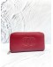 CHANEL CAVIAR LEATHER ZIP AROUND LONG WALLET SHW