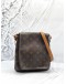 LOUIS VUITTON MONOGRAM CANVAS / LEATHER MUSETTE SALSA SHOULDER FLAP BAG