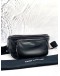 YSL YVES SAINT LAURENT BODY BAG LEATHER WAIST POUCH CROSSBODY BAG
