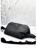 (LIKE NEW) YSL YVES SAINT LAURENT CITY BLACK LAMBSKIN LEATHER CROSSBODY BAG