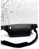 (LIKE NEW) YSL YVES SAINT LAURENT CITY BLACK LAMBSKIN LEATHER CROSSBODY BAG
