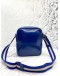 (LIKE NEW) BALLY BLUE TUSTON LEATHER CROSSBODY BAG