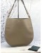 (LIKE NEW) VALEXTRA OYSTER BROWN LEATHER MEDIUM SHOULDER BAG