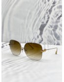 CHROME HEART HALF FRAME SUNGLASSES