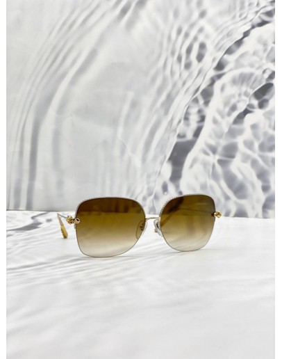 CHROME HEART HALF FRAME SUNGLASSES