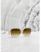 CHROME HEART HALF FRAME SUNGLASSES