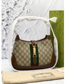 (BRAND NEW) GUCCI JACKIE 1961 SMALL WEBBING SHOULDER BAG -FULL SET- 
