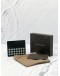 (LIKE NEW) BOTTEGA VENETA BLACK CHECKER CARD HOLDER -FULL SET- 
