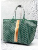 (UNUSED) GOYARD GREEN LIMITED EDITION TOTE BAG