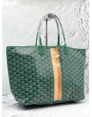 (UNUSED) GOYARD GREEN LIMITED EDITION TOTE BAG