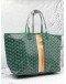 (UNUSED) GOYARD GREEN LIMITED EDITION TOTE BAG