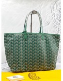 (UNUSED) GOYARD GREEN LIMITED EDITION TOTE BAG