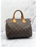 LOUIS VUITTON SPEEDY 25 IN BROWN MONOGRAM