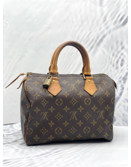 LOUIS VUITTON SPEEDY 25 IN BROWN MONOGRAM
