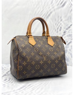 LOUIS VUITTON SPEEDY 25 IN BROWN MONOGRAM