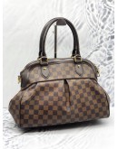 (LIKE NEW) LOUIS VUITTON TREVI PM DAMIER EBENE CANVAS BAG