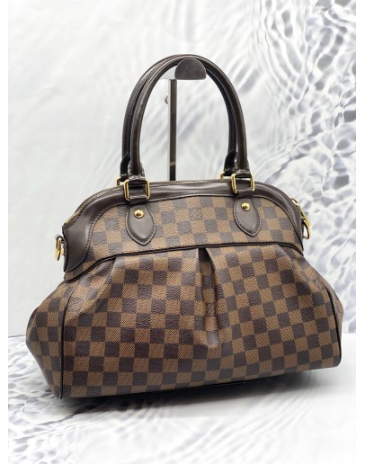 (LIKE NEW) LOUIS VUITTON TREVI PM DAMIER EBENE CANVAS BAG