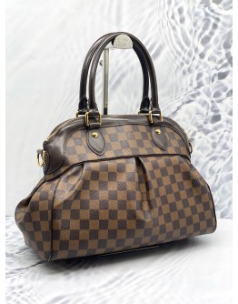 (LIKE NEW) LOUIS VUITTON TREVI PM DAMIER EBENE CANVAS BAG