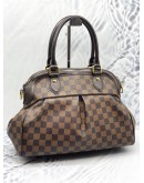 (LIKE NEW) LOUIS VUITTON TREVI PM DAMIER EBENE CANVAS BAG