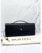 (LIKE NEW) BOTTEGA VANETA BLACK ANDIAMO CLUTCH 