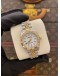 (LIKE NEW) 2000 ROLEX OYSTER PERPETUAL LADY REF 76193 HALF 18K 750 YELLOW GOLD WHITE DIAL ROMAN NUMERALS 26MM AUTOMATIC WATCH -FULL SET-