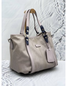 TOD’S G LINE CANVAS TOTE BAG