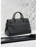 (RAYA SALE) YSL SAINT LAURENT CABAS RIVE GAUCHE GRAINED CALFSKIN LEATHER BAG