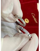 Cartier Maillon Panthere Wedding Band White Gold Diamonds