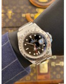 (LIKE NEW) 2004 ROLEX EXPLORER II REF 16570 BLACK DIAL 40MM AUTOMATIC WATCH -FULL SET-