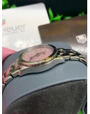 TAG HEUER LINK MINI LADIES DIAMOND DIAL WATCH FULL SET