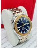 OMEGA SEAMASTER DIVER 18K TWO TONE WATCH 42MM AUTOMATIC 